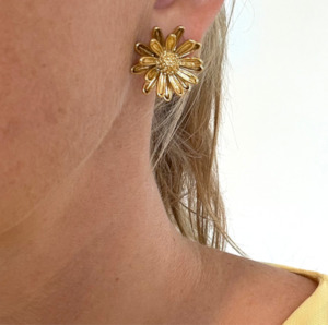 New: Flowers of the sun Earrings