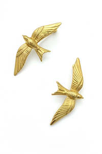 The Odi Edit: Soaring Birds Stud Earrings Stainless Steel