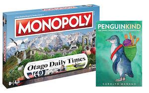Otago Daily Times Monopoly + PenguinKind Book
