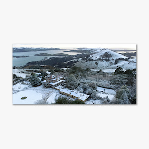 Odt Photos Of The Week: Larnach Castle in the Snow