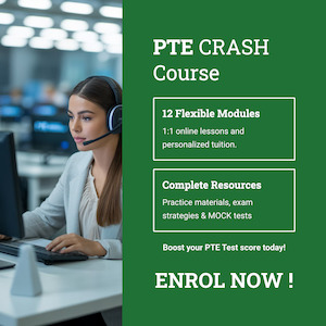 Frontpage: PTE One to One - Crash Course