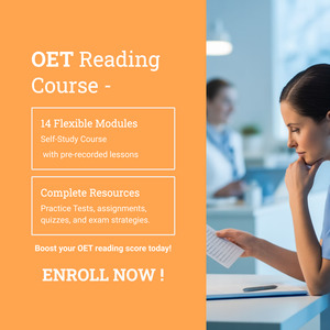 OET Reading Mastery for Medical Professionals -Self-Study