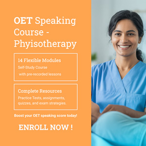OET Speaking Skills for Physiotherapy-Self-Study