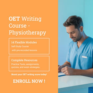 OET Writing Mastery for Physiotherapy- Self-Study