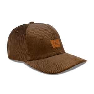 Brown Cord - 6 panel dad hat