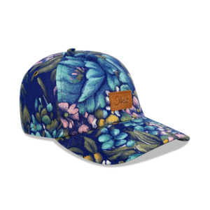60th Drop: Turquoise Garden  - 6 panel dad hat