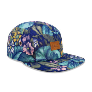 Turquoise garden - 5 panel