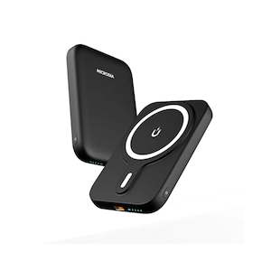 Power Banks Chargers: Microdia SNAPPower Anchor Magnetic Wireless Power Bank | 10000mAh