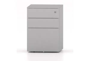 Cube Steel 2 Draw and File Mobile - Silver - SPECIAL
