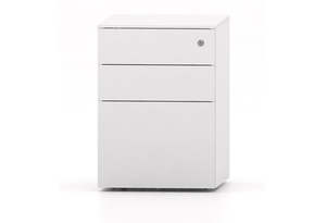 Cube Steel 2 Draw and File Mobile - White