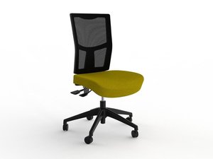 Knight Urban 3 Lever Mesh Back Chair - Felt Colours