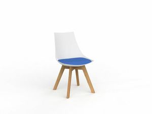 Knight Group Luna Chair with Oak Base
