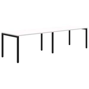 Accent Avero Fixed Height Desk - 2 pod Inline - 2 x 1200L Desks x 700D