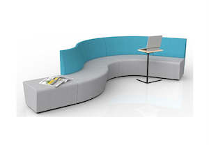Booth Bench Seating: Motion Loop Seating
