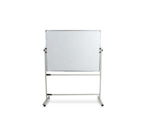 Wall Mounted Noticeboards And Whiteboards: Mobile Pivoting Whiteboard