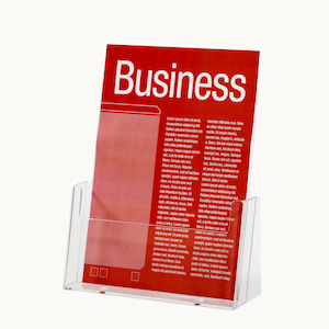 Brochure Holders 1: A4 Freestanding Brochure Holder