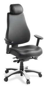 Task Control Chairs: Control Chair 24/7 Leather