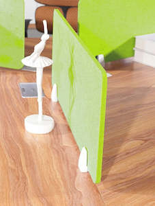 Furniture: Acoustic PET Desk Side Mounted Office Screens