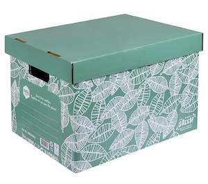 Filing Organising: Marbig Enviro Coloured Archive Box - 4 Pack