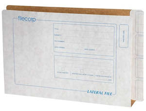 Filing Organising: Filecorp Extra Wide Open File with Additional Capacity