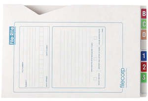 Filing Organising: Filecorp Top Opening Wallet File with Expanding Gusset