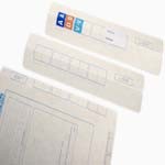 Filing Organising: Filecorp Add-a-Tab Drawer Label Panel for Concertina File
