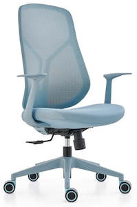 Chairs Seating: Yara Mesh Back Chair with Armrests - 2 Colour Options