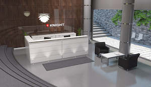 Cubit Reception Counter & Desk Office Furniture Package