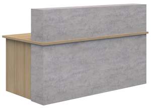 Reception Desks Counters: The Block Reception Counter & Desk - 3 Sizes