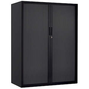 Cabinets: Smartstore 4 Level Tambour Sliding Door Cabinet - 900mm wide