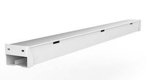 Desk Accessories: Agile Single Desk Covered Cable Management Tray