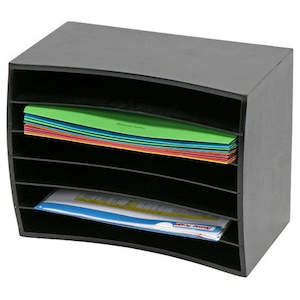 Marbig Wooden Desk Top 6 Tier Unit