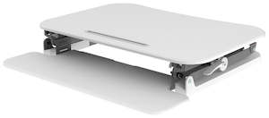 Arise Deskalator Sit/Stand Monitor Riser in White - Small