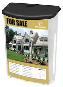 A4 Wall Mounting Outdoor Brochure Holder with Flip Lid