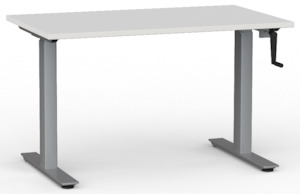 Agile Sit/Stand Winder Height Adjustable Desk - 1200mm