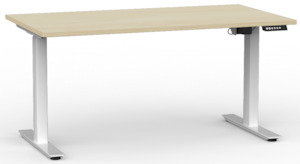 Agile Sit/Stand Electric 2 Column Height Adjustable Desk - 1500mm