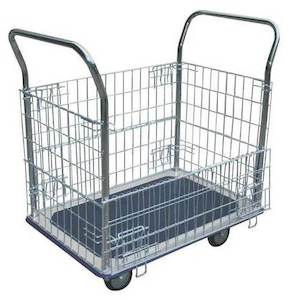 Heavy Duty Caged Platform Trolley