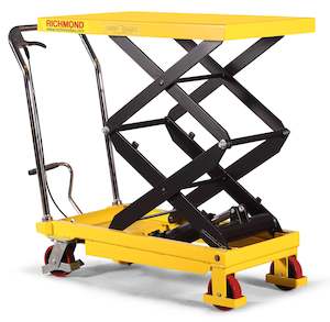 High Lift Scissor Lifting Platform Trolley - 350kg capacity