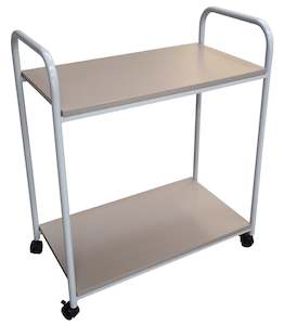 Two Level Melteca Shelf Utility Trolley