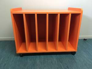 Lecterns Teaching Stations: Mobile Large Book Display Unit in Melteca