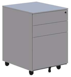 Red Hot Super Specials: Cube 3 Drawer Standard Steel Desk Mobile - Locking - 2 Colours