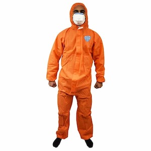 Protective Clothing: Sureshield SMS Orange Coveralls - Pack of 50