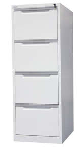 Education Sector: Steelco 4 Drawer Vertical Filing Cabinet