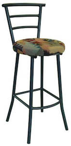 Metro Barstool with Tube Back
