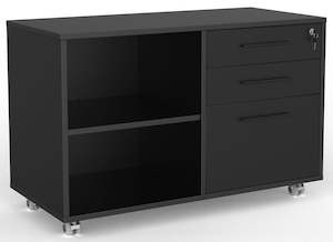 Cubit 3 Drawer Desk Mobile Caddy - Locking