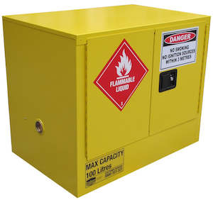 Storage Solutions 1: 100 Litre Flammable Liquids Storage Cabinet