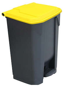Waste And Recycle Bins: Pedal Bin for Waste or Recycling - 80 Litres