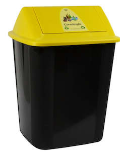Colour-coded Waste Separation/Recycling Bins - Co-mingle