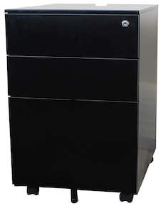 Steelco Trimline 3 Drawer Desk Mobile
