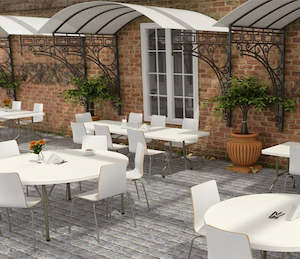 Office Fit Out Packages: Life Folding Table & Deluxe Folding Chair Indoor or Outdoor Multi Purpose Package